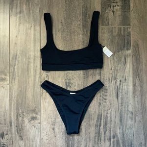 L*Space black Bikini